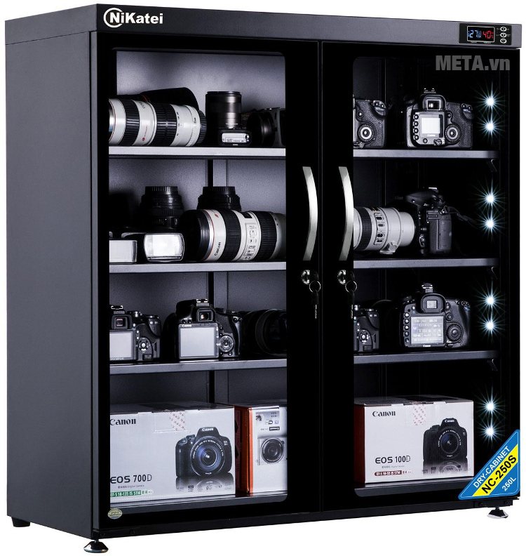 Tủ chống ẩm cao cấp Nikatei NC-250S 