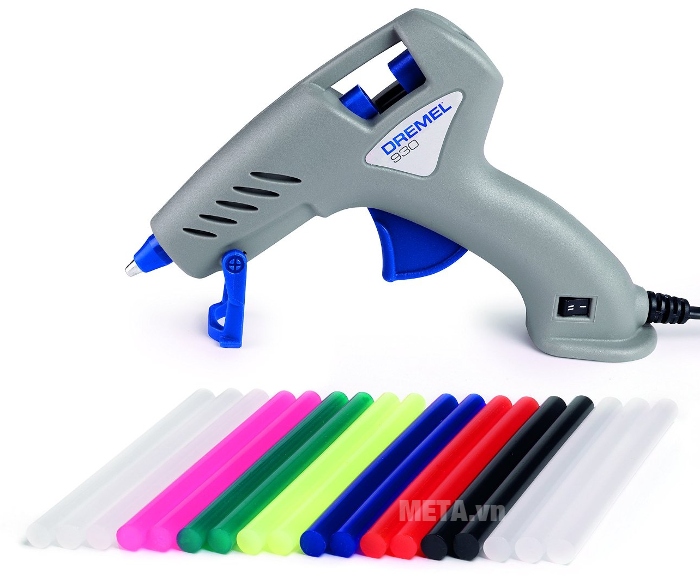 Súng bắn keo Dremel Glue Gun 930 làm nóng keo nến cực nhanh.