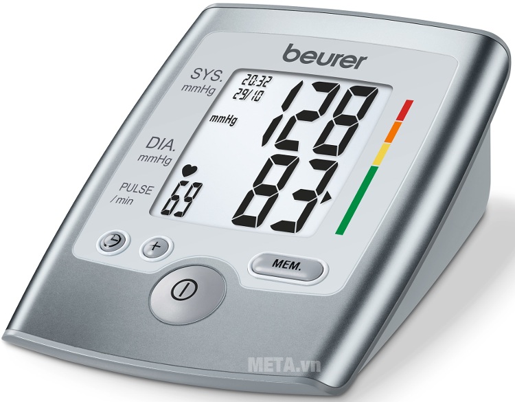 Máy đo huyết áp bắp tay Beurer BM35 có thể tự đo tại nhà rất đơn giản