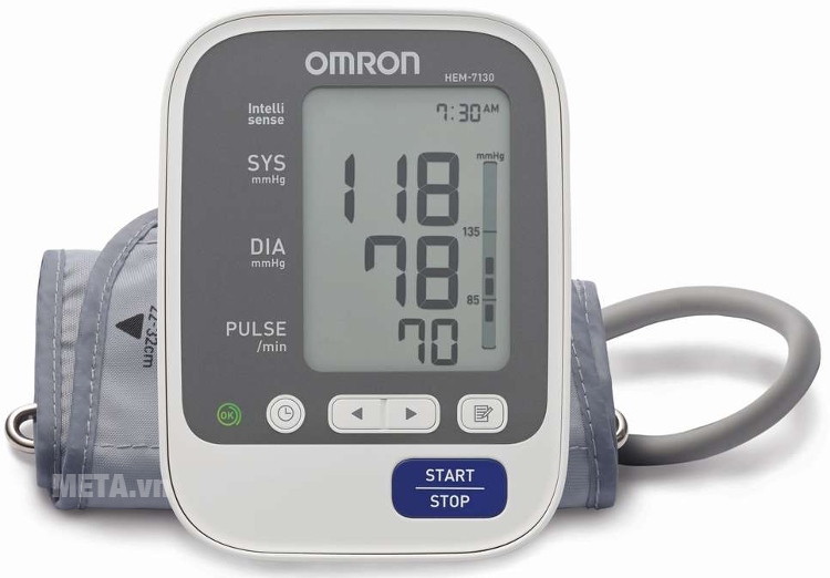 Máy đo huyết áp bắp tay HEM-7130 dùng đo huyết áp tại gia đình