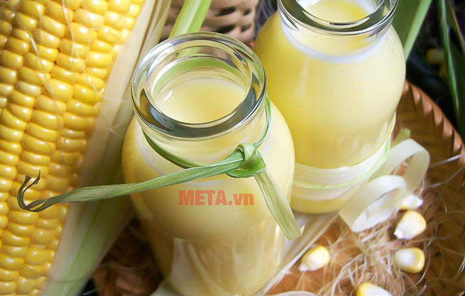 Mẹo làm sữa ngô ngon