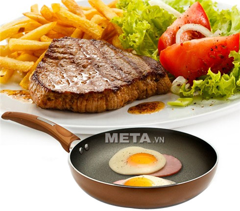 Chảo Titanium chống dính cao cấp 24cm