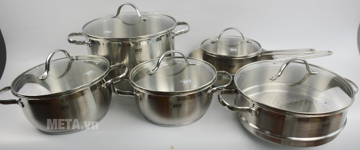 Chọn bộ nồi inox đun bếp từ