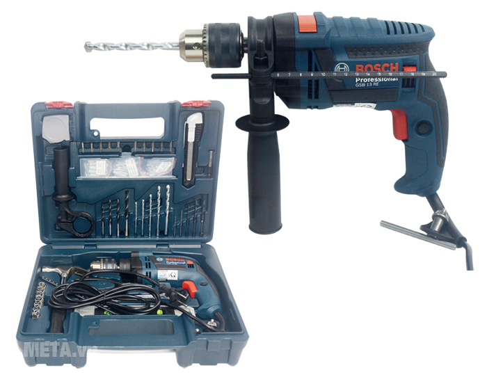 Bộ máy khoan động lực Bosch GSB 13 RE