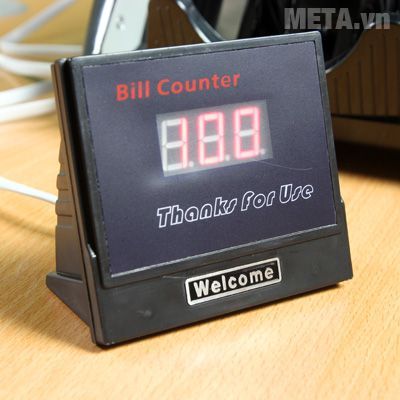 Màn hình hiển thị kéo dài của máy đếm tiền Silicon MC-B52 