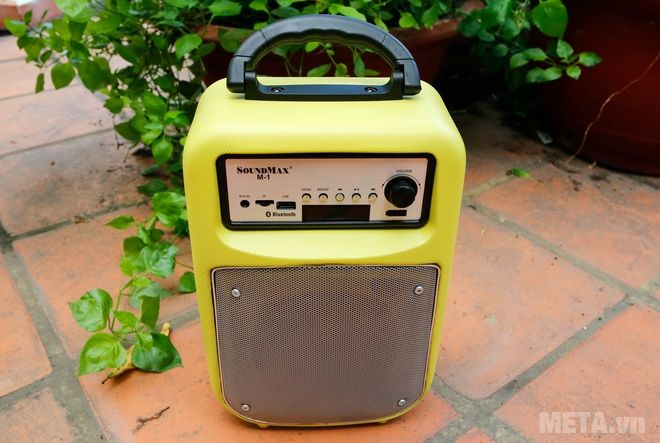Loa di động Soundmax M-1 đáp ứng được dải tần 90Hz - 20KHz