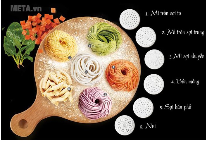 Làm mì tươi với máy Magic Korea A92 