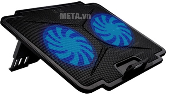 Đế tản nhiệt Cool Cold™ K24 hỗ trợ 2 quạt làm mát tức thì