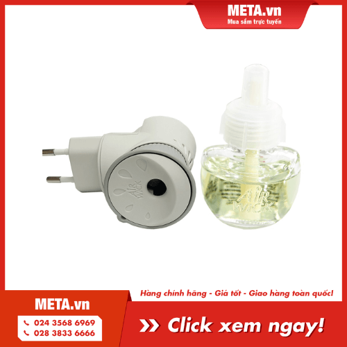 Xem ngay bộ tinh dầu cắm điện Airwick Aroma Oil Diffuser
