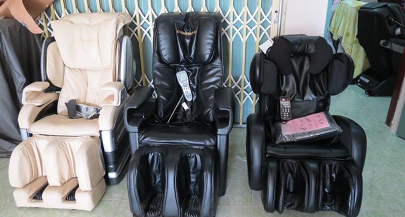 Hạn chế của ghế massage cũ 