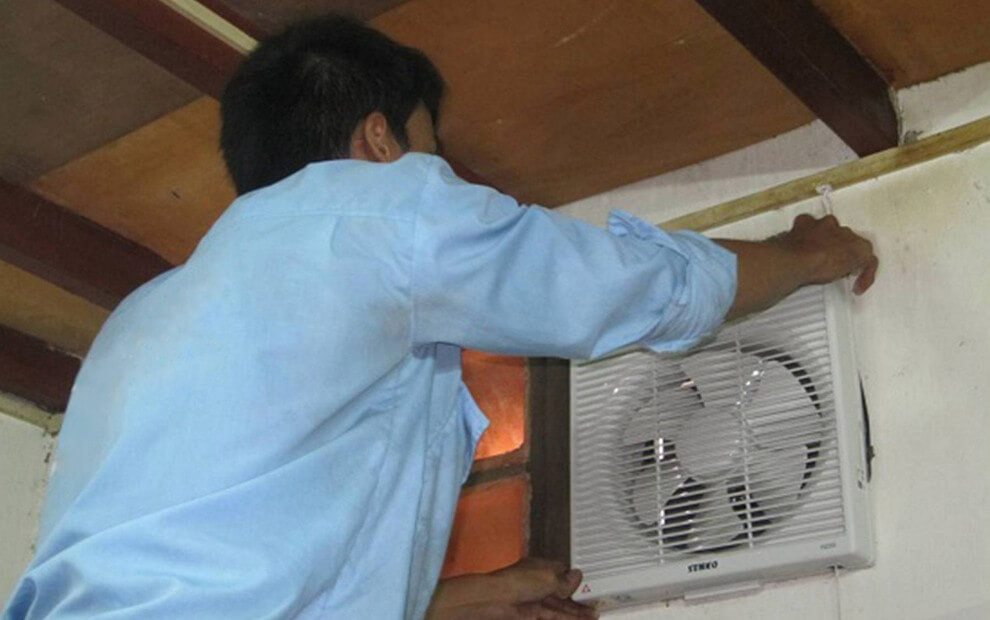 Tìm hiểu công suất quạt thông gió