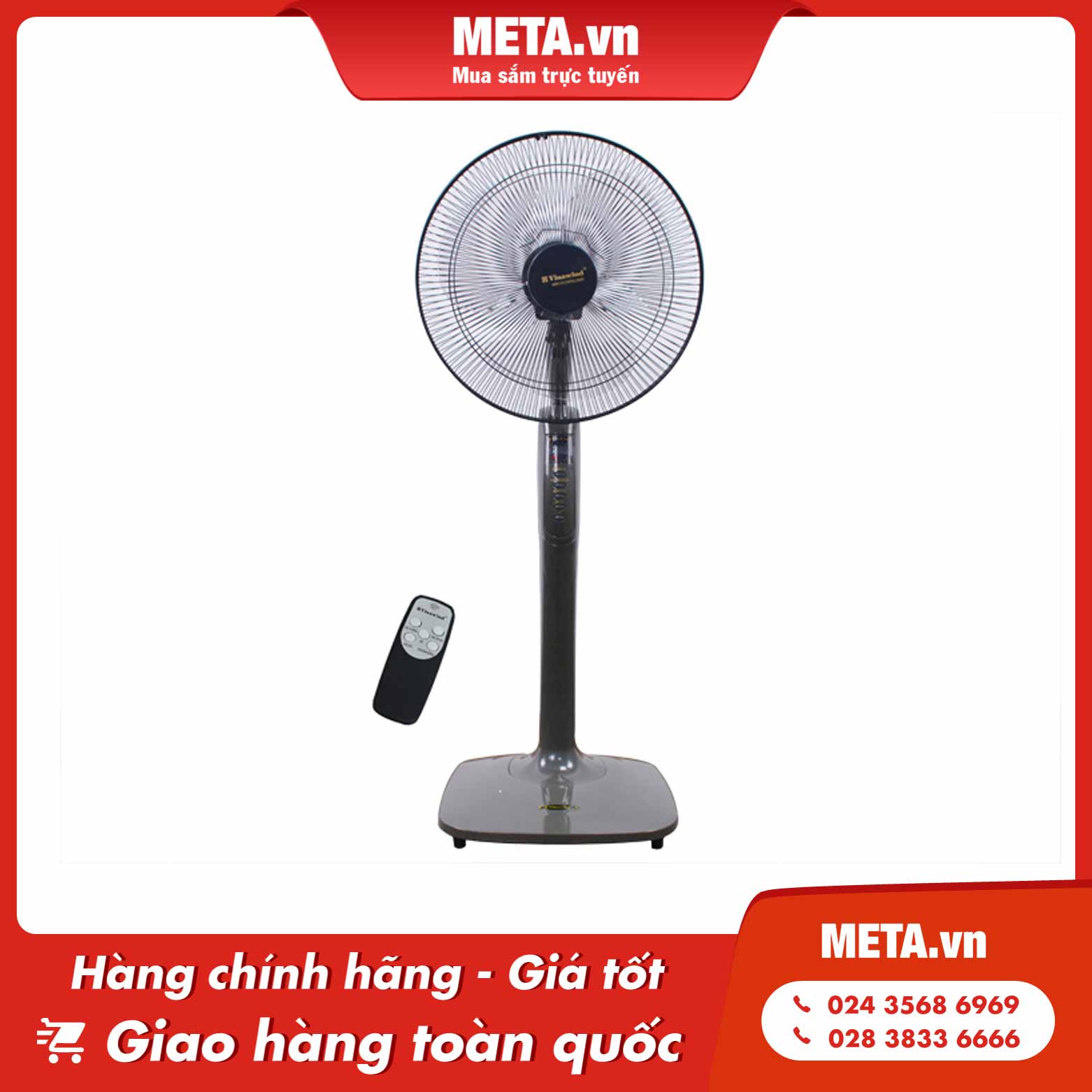 Quạt cây Vinawind 400X-MS (có điều khiển từ xa)