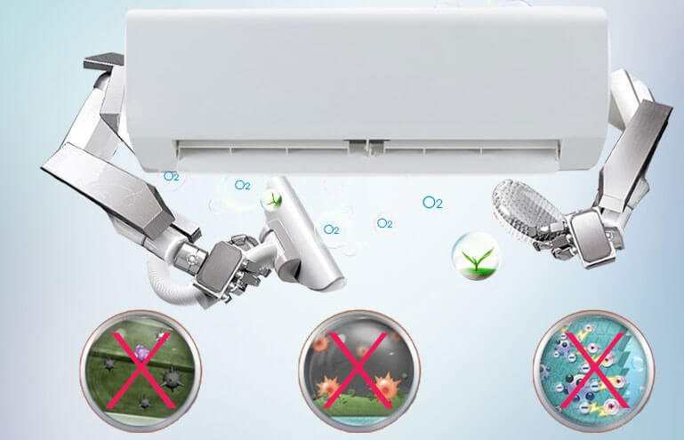 Công nghệ tự làm sạch Self-Clean trên điều hòa Midea