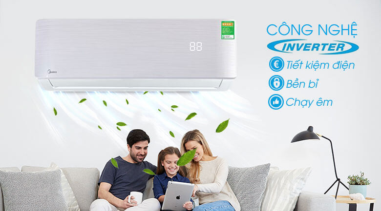 Công nghệ DC Inverter trên điều hòa Midea