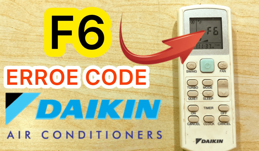 Lỗi F6 điều hòa Đaikin là lỗi gì?