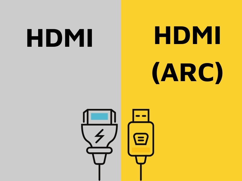 Điểm khác nhau giữa cổng HDMI (ARC) với cổng HDMI thông thường