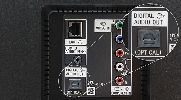 Điểm khác nhau giữa cổng HDMI (ARC) với cổng Optical