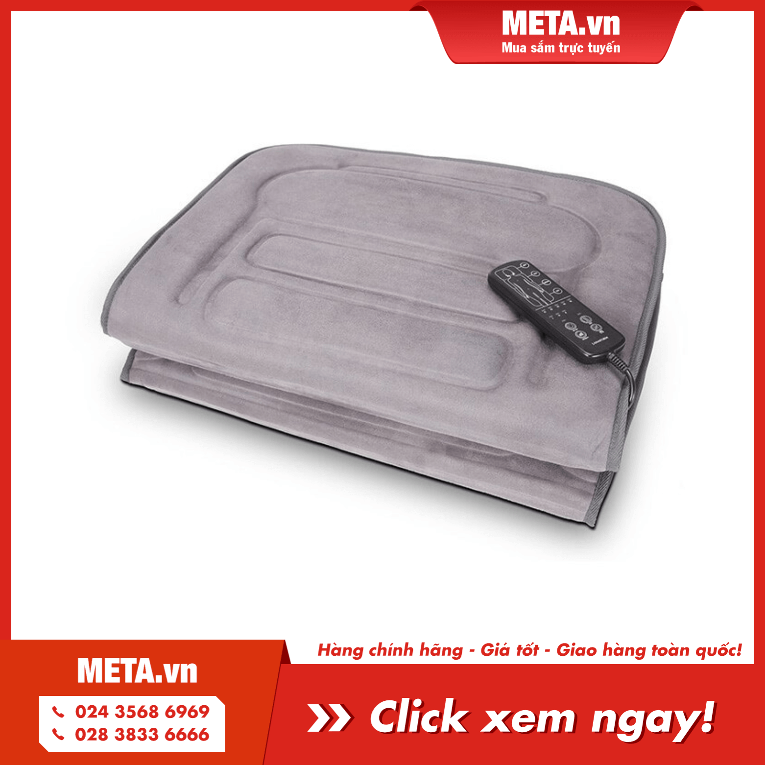 Mua ngay đệm massage toàn thân Lanaform LA110315