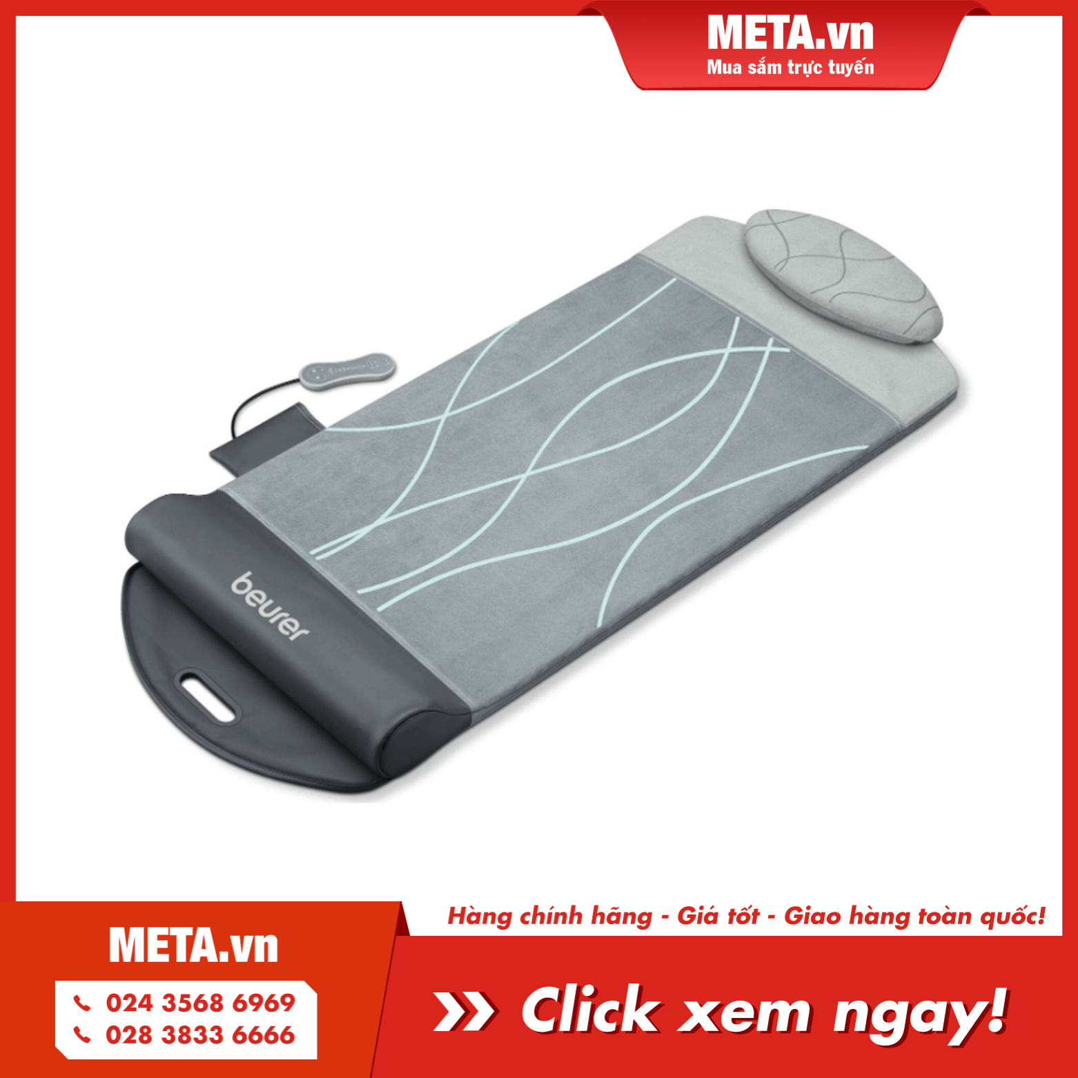 Mua ngay đệm massage toàn thân Beurer MG280