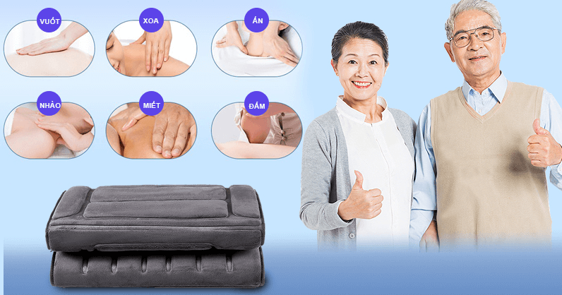 Lưu ý về tính năng sản phẩm khi mua nệm massage cho người già