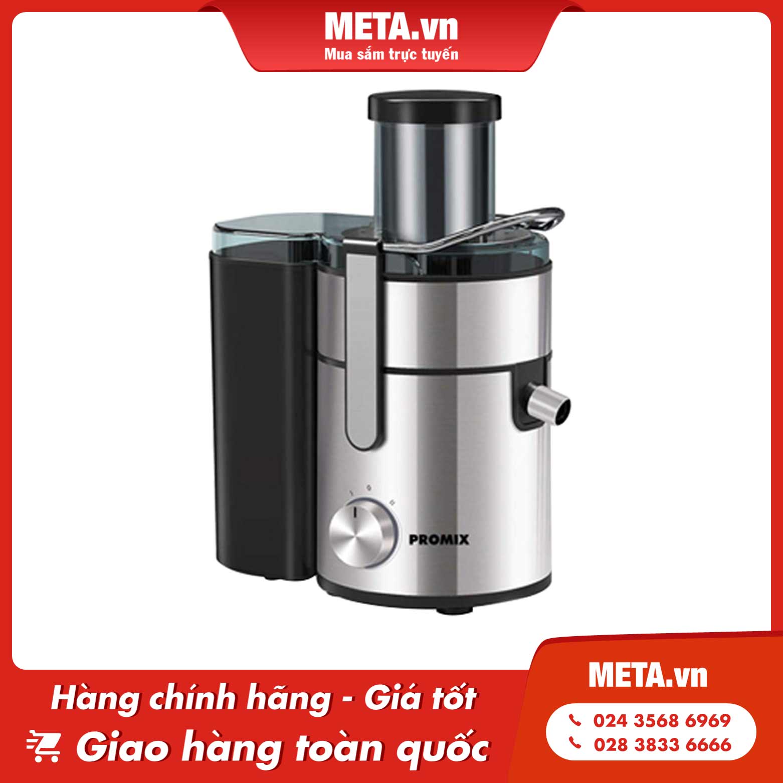 Máy ép nhanh Promix FJ-01 1000W