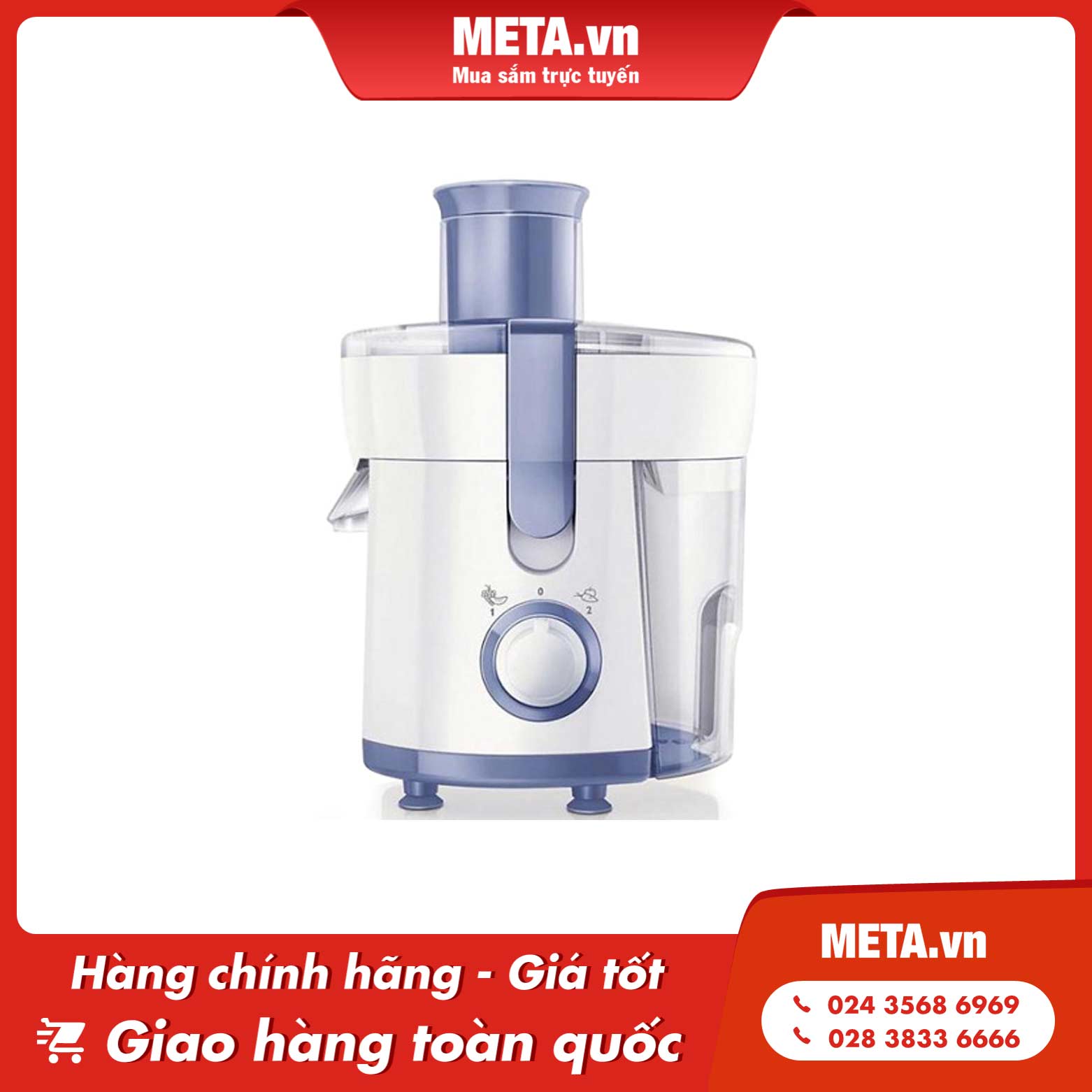 Máy ép trái cây Philips HR1811