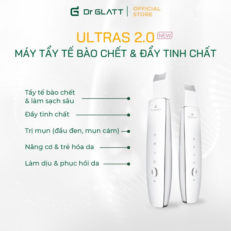 Máy tẩy tế bào chết và đẩy tinh chất DR.GLATT ULTRAS 2.0 chăm sóc da chuyên sâu