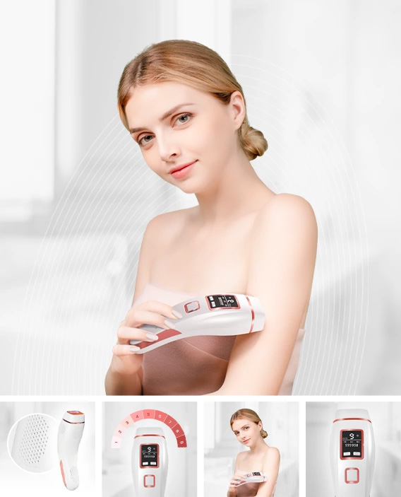 Cách triệt lông với máy triệt lông và trẻ hoá da DR.GLATT IPL PRO 