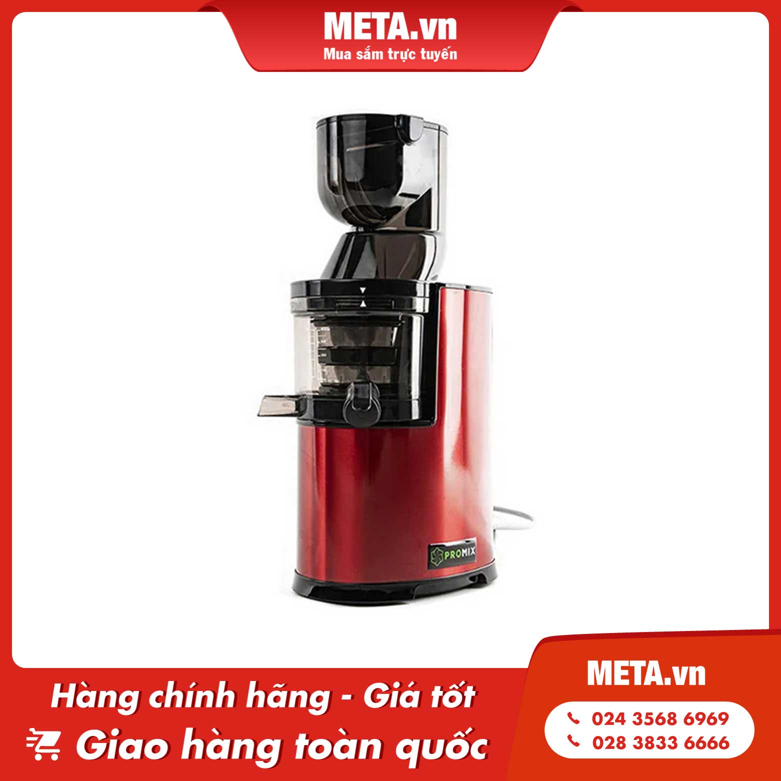 Máy ép hoa quả chậm Promix PM-800