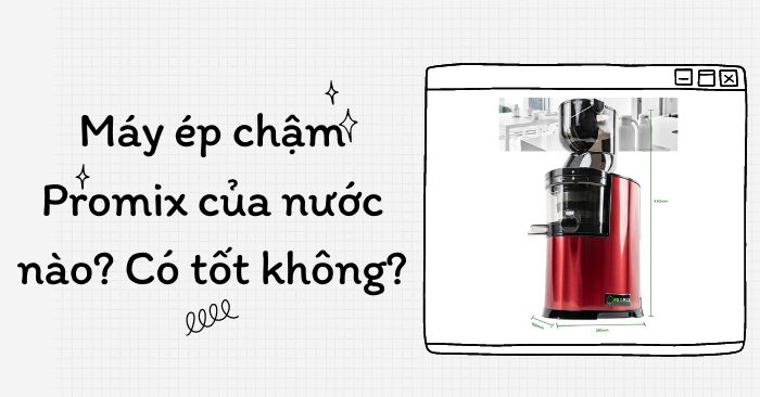 Máy ép chậm