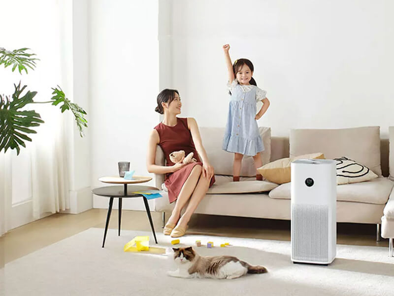 Tốc độ lọc của máy lọc không khí Xiaomi Mi Smart Air Purifier 4 Pro lớn hơn