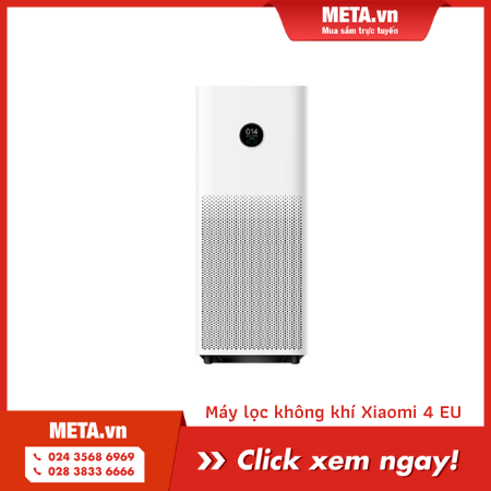 Xem ngay máy lọc không khí Xiaomi Mi Smart Air Purifier 4 EU