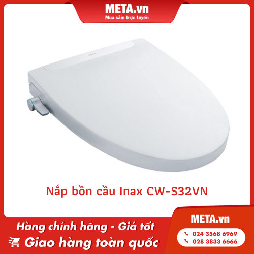 Nắp bồn cầu vệ sinh rửa thông minh Inax CW-S32VN (Lạnh)