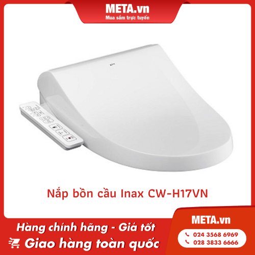 Nắp bồn cầu điện tử thông minh Inax CW-H17VN
