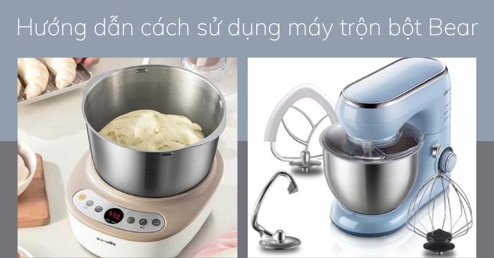 Máy nhồi bột Bear