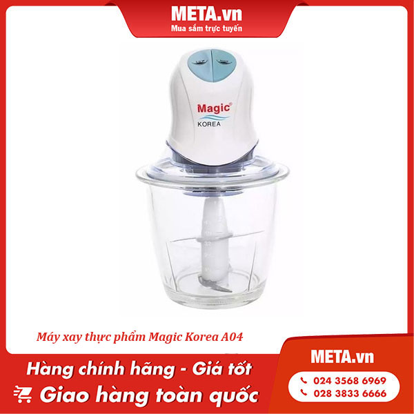 Máy xay thực phẩm Magic Korea A04 (cối thủy tinh)