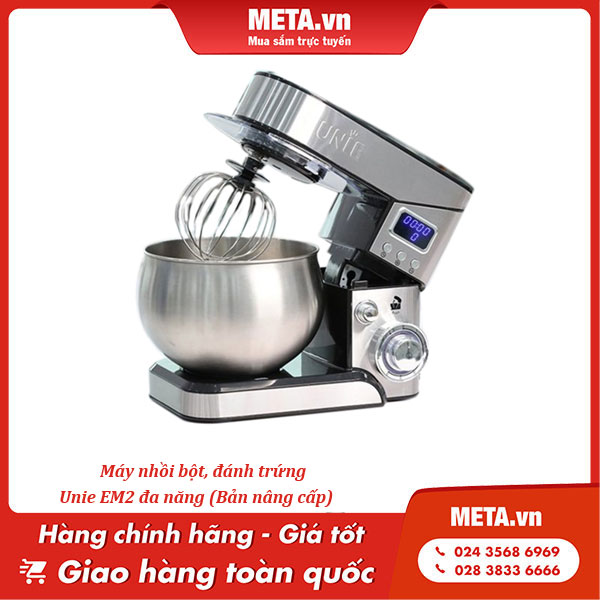 Máy nhồi bột, đánh trứng Unie EM2 đa năng