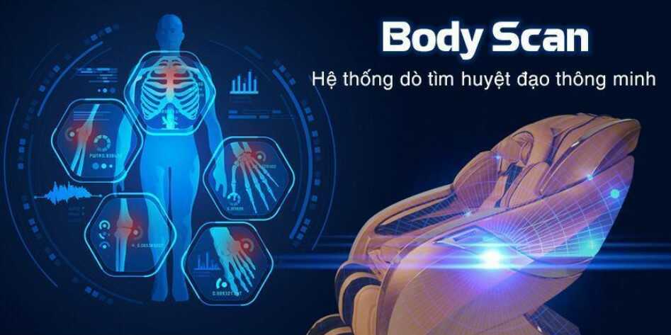 Tính năng tự động dò tìm huyệt đạo