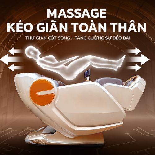 Tính năng massage kéo dãn