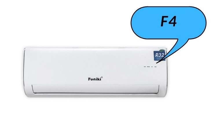 Lỗi F4 điều hoà Funiki là gì?