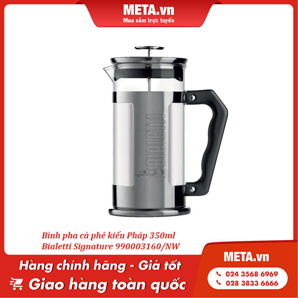 bình pha cà phê kiểu Pháp Bialetti Signature 990003160/NW