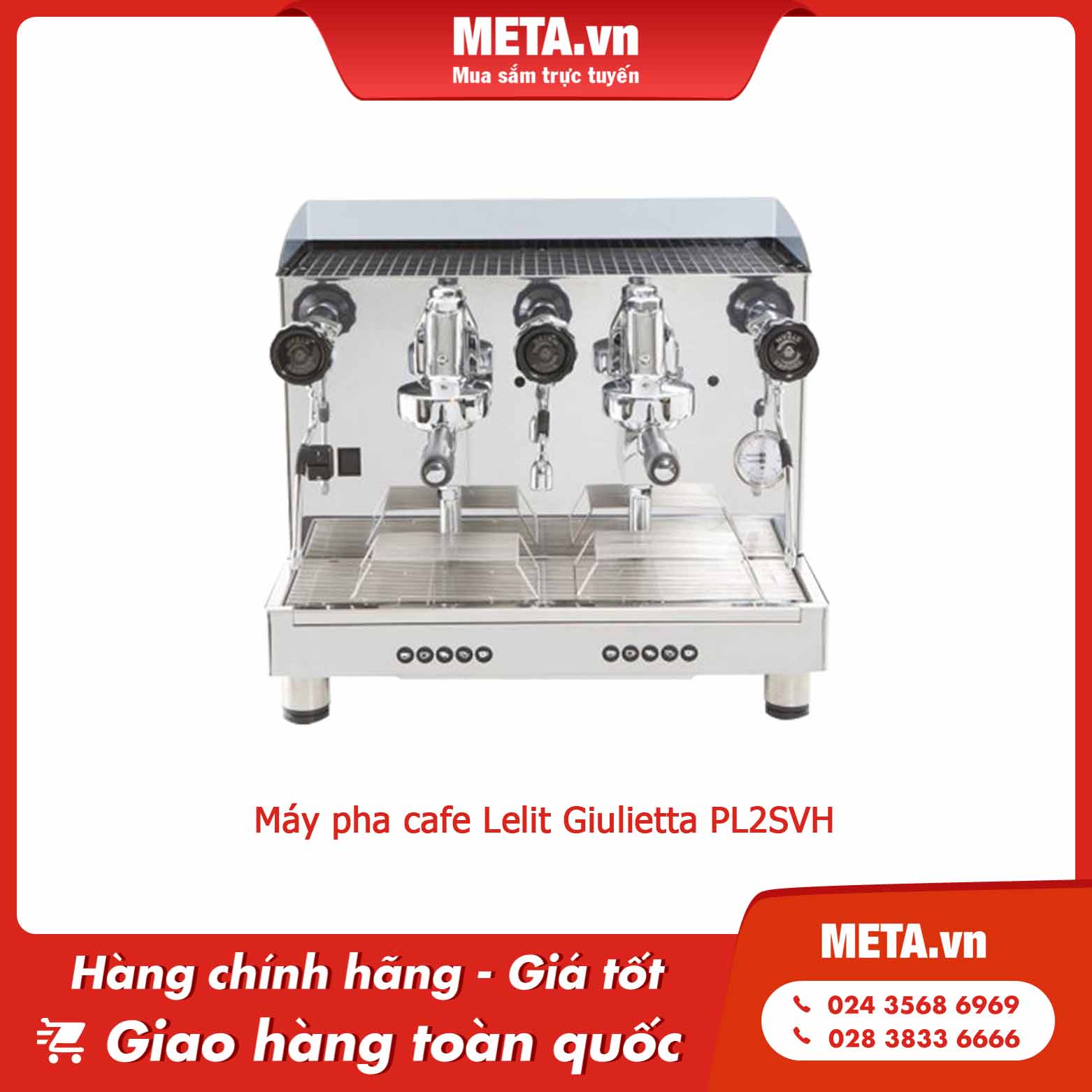 Máy pha cafe Lelit Giulietta PL2SVH