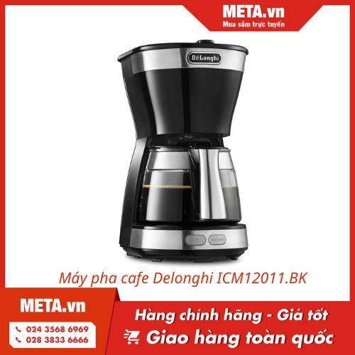  Máy pha cafe Delonghi ICM12011.BK 