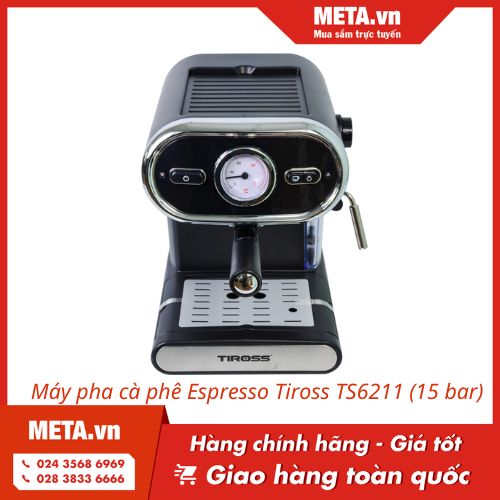 Máy pha cà phê Espresso Tiross TS6211 (15 bar)