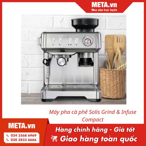 Máy pha cà phê Solis Grind & Infuse Compact