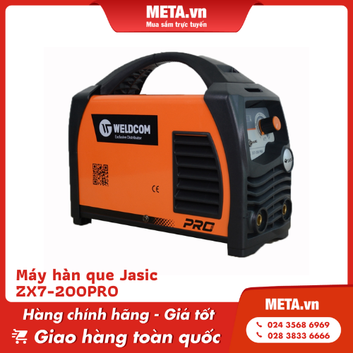 Máy hàn que dùng nguồn điện yếu  Jasic ZX7-200PRO