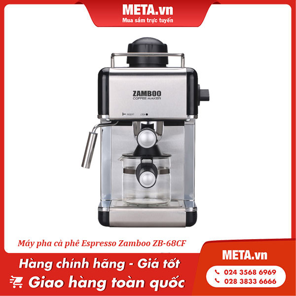 Máy pha cà phê Espresso Zamboo ZB-68CF