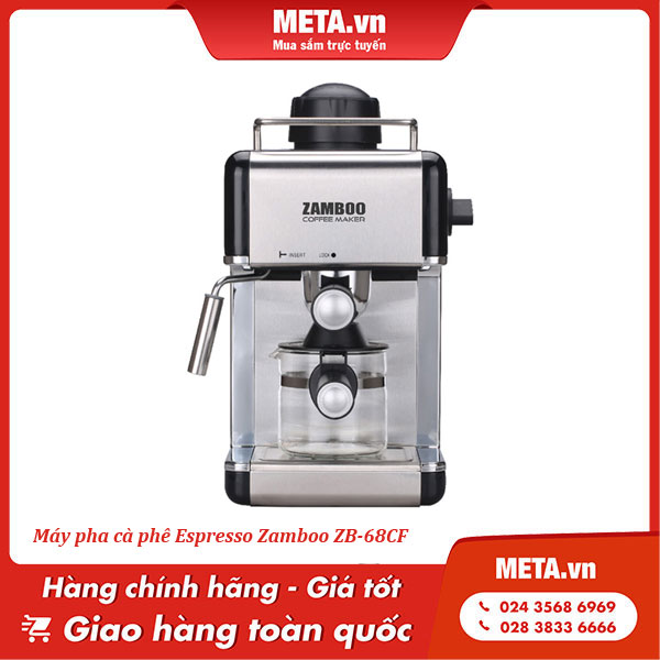 Máy pha cà phê Espresso Zamboo ZB-68CF