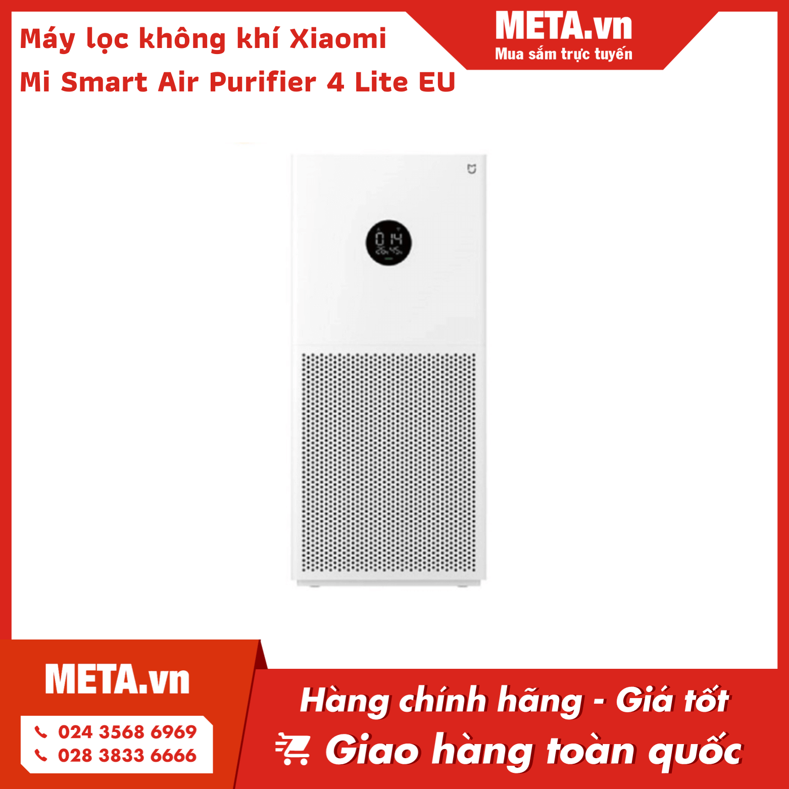 Máy lọc không khí Xiaomi Mi Smart Air Purifier 4 Lite EU