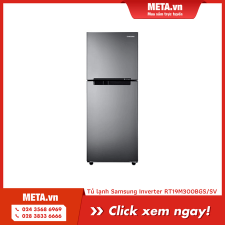 Xem ngay Tủ lạnh Samsung Inverter 208 lít RT19M300BGS/SV